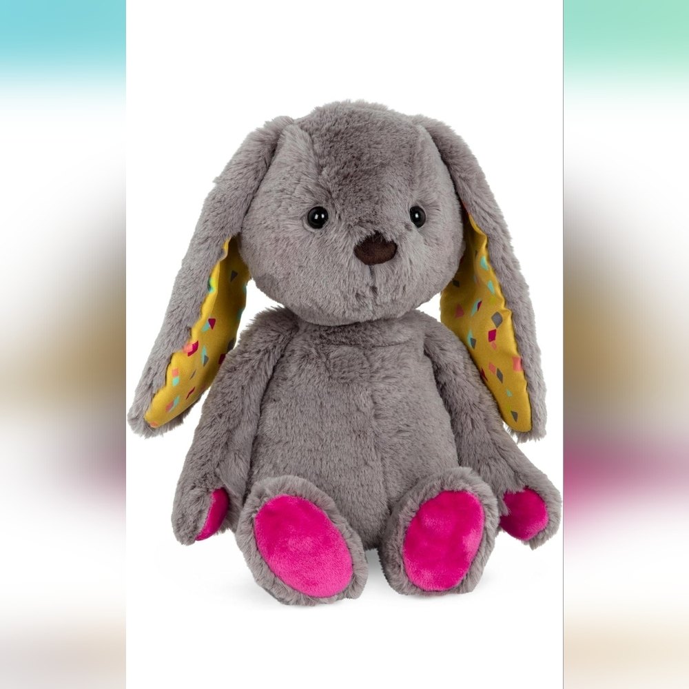 B. toys- B.‎ softies- 12" Plush Bunny- Huggable Stuffed Animal Rabbit Toy